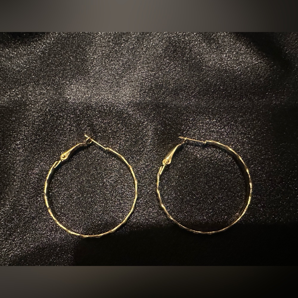 Chic Gold Hoop Earrings